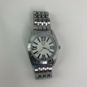 Picard & Cie Savoy Designer Silver Tone Watch